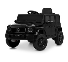 Дитячий електромобіль JJ2580EBLR-2(24V) чорний Mercedes з м'яким сидінням