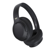 Гарнітура бездротова Fantech Go Vibe WH05A ANC, Bluetooth 5.3, шумоподавлення -23дБ, драйвери 40мм, 35год, USB-C, Black