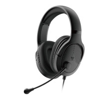 Навушники ігрові Fantech MH88 Trinity, 50 мм динаміки, складний мікрофон, опір 32 Ом, кабель 1.5 м, 3.5 мм (TRRS + 2xTRS), Black