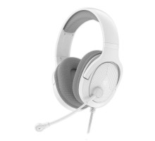 Навушники ігрові Fantech MH88 Trinity, 50 мм динаміки, складний мікрофон, опір 32 Ом, кабель 1.5 м, 3.5 мм (TRRS + 2xTRS), White