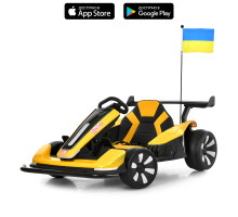 Електрокарт дитячий Bambi Kart M 6311EBLR-6(24V) (колеса: передні Ø8,2"/задні Ø9,84"/резина, акк. 24V/14Ah, мотор: 2*24V/150W
