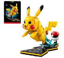 Конструктор Pokemon Пікачу й покебол у двох варіантах на 2050 деталей (37552)