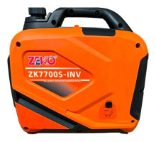 Бензогенератор інверторний Zeko ZK7700S-INV, 3.5/4.0 кВт, ручний старт, бак 5 л, мідна обмотка, чиста синусоїда, 25 кг