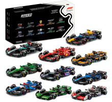 Набір конструктора 10 в 1 Speed Champions Ultimate Formula 1 Гоночні автомобілі на 2601 деталь (CC0358)