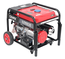 Бензогенератор COVAX XL7500CV-E2, 4.5/5 кВт, однофазний, синхронний, мідна обмотка, бак 25 л, комбінований старт