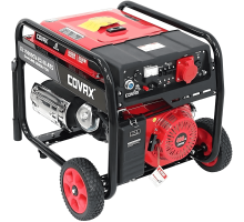 Бензогенератор COVAX XL15000CV-E2-lll-ATS, 8.0/8.5 кВт, трифазний, 220/380 В, синхронний, мідна обмотка, бак 25 л