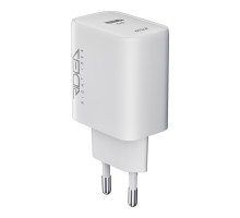 Мережевий зарядний пристрій Ridea RW-25120 Rapid Max, 1×USB-C, PD/QC/PPS, 25 Вт, 100-240 В