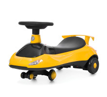 Дитячий електричний бібікар M6363-6, жовтий, мотор 25W, 6V 4AH, Bluetooth, музика, світло