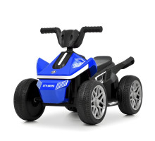 Дитячий електроквадроцикл Bambi Racer M 6362E-4, синій, 2 мотори 35W, 6V 4,5AH, Bluetooth, колеса EVA, світло