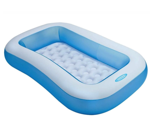 Надувний басейн Intex 57403 NP 166x100x28см, об'єм 90л, вага 1,8 кг, від 2 років