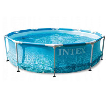 Круглий каркасний басейн Intex 28206 NP. Розміром 305x76см, об'єм 4485л