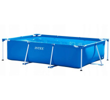 Прямокутний каркасний басейн Intex 28272 NP. Розміром 300x200x75см, об'єм 3834л, від 6 років