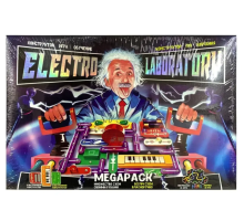 Електронний конструктор на батареях. Electro Laboratory. Megapack