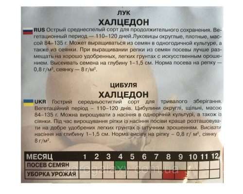 Семена лука Халцедон 10 г