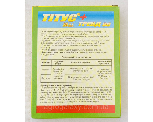 Титус 10 г + Тренд 30 мл