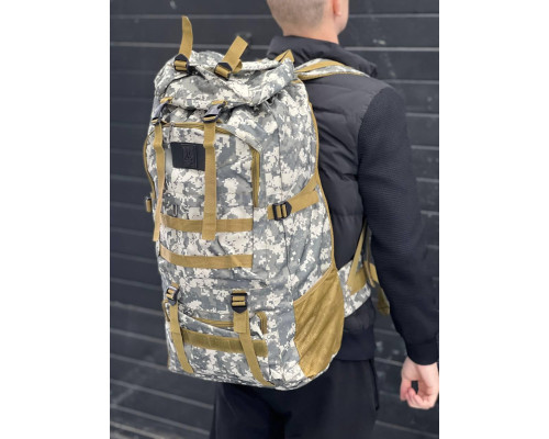 Тактичний рюкзак Armour Tactical M110 Oxford 600D Піксель 90 л