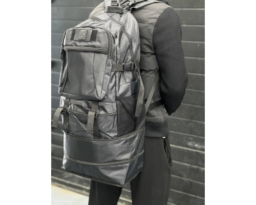 Тактичний рюкзак Armour Tactical M110 Oxford 600D Чорний 90 л