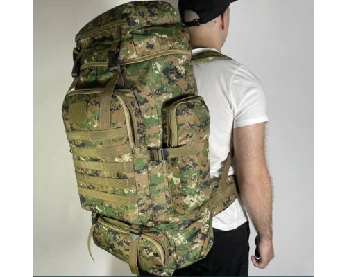 Тактичний рюкзак Armour Tactical M110 Oxford 600D Піксель 85 л