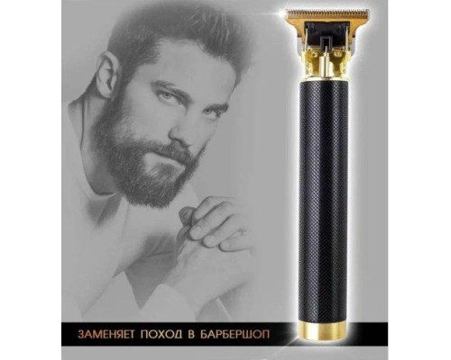 Акумуляторний триммер для бороди та стрижки волосся. Professional Hair Clipper WS-T997 Black
