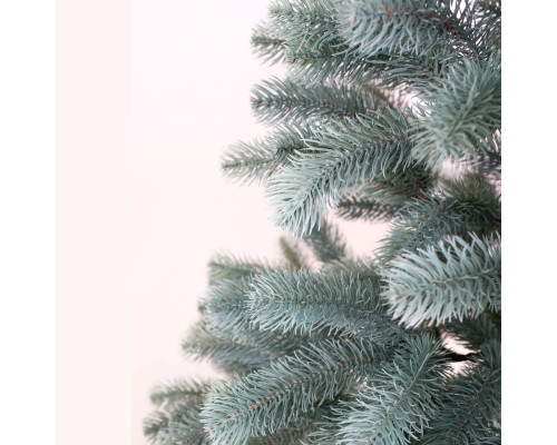Новорічна штучна ялинка Президентська 2.5 метра. Блакитна ялинка Siga Group на підставці