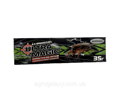 Шприц - гель от всех вредителей Ultкa Magic 35г. Agromaxi