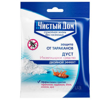 Инсектицидное средство от тараканов Дуст 50г. Чистый дом