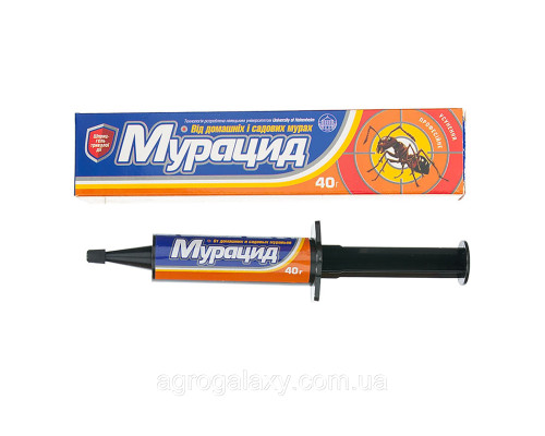 Шприц - гель от муравьев Мурацид 40 грамм
