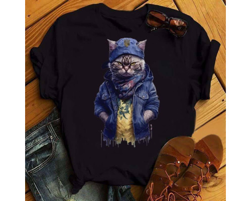Модна жіноча футболка oversize. Жіноча футболка Кулір