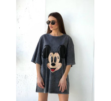 Футболка в стилі oversize. Жіноча футболка Трикотаж