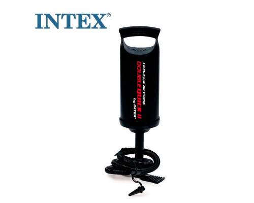 Ручний насос Intex 36 см + 3 насадки (68614)