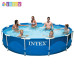 Круглий каркасний басейн Intex 28210. Розміром 366x76см, об'єм 6503л, від 6 років
