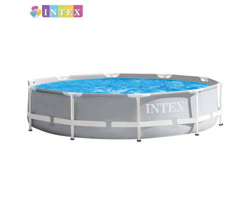 Круглий каркасний басейн Intex 26702 NP. Розміром 305x76см, об'єм 4485л, від 6 років