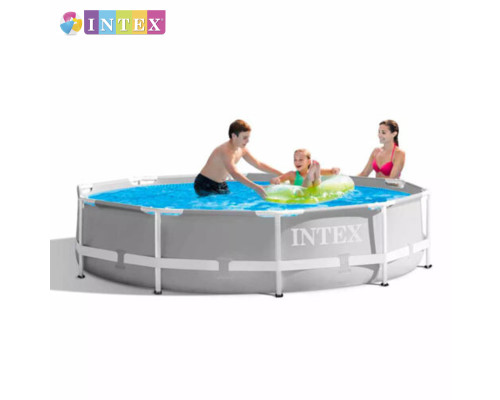 Круглий каркасний басейн Intex 26702 NP. Розміром 305x76см, об'єм 4485л, від 6 років