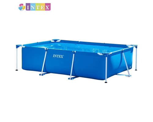 Прямокутний каркасний басейн Intex 28273 NP. Розміром 450x220x84см, об'єм 7127л, від 6 років