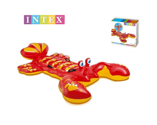 Надувний плотик "Лобстер" Intex 57528. Розміром 213х137см