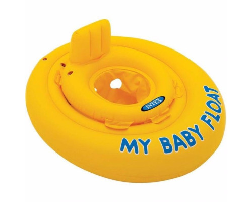 Дитячий надувний плотик Intex 56585 EU. Діаметром 70см, від 6 місяців
