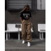Укорочена модна футболка у стилі oversize. Жіноча футболка Кулір