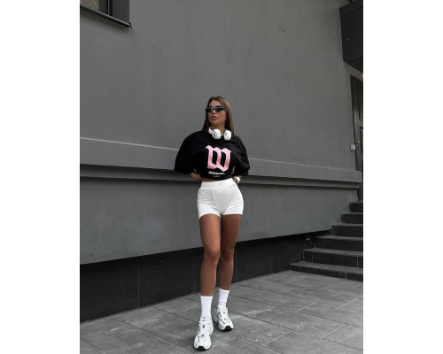 Футболка з принтом фасону oversize. Жіноча футболка Кулір
