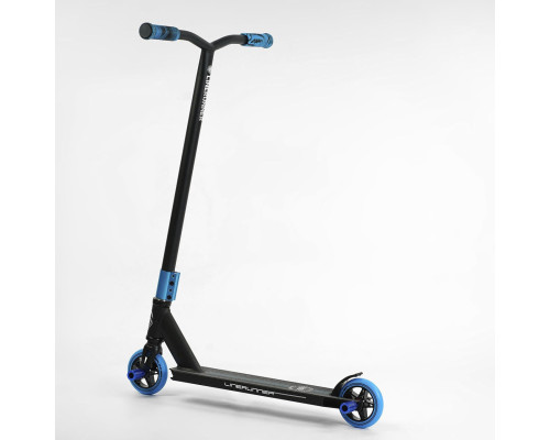 Дитячий самокат Best Scooter LR-82063 трюковий, ПЕГИ, алюмінієвий диск і дека, колеса PU, d = 110мм