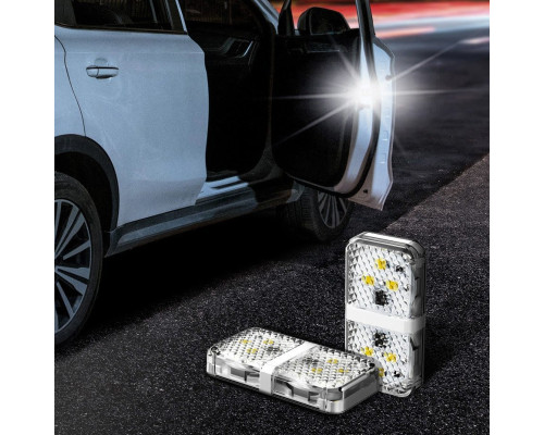 BASEUS Світлодіодний індикатор відкриття дверей (2pcs) White (CRFZD-02)