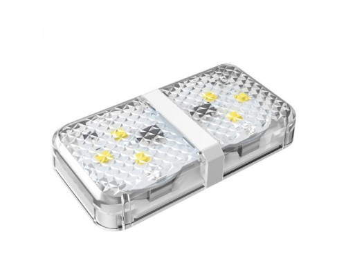 BASEUS Світлодіодний індикатор відкриття дверей (2pcs) White (CRFZD-02)