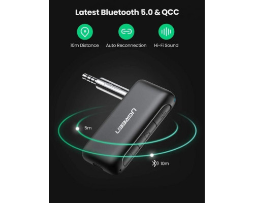 Bluetooth-адаптер UGREEN 70303 CM276 Bluetooth 5.0 Receiver Audio Adapter