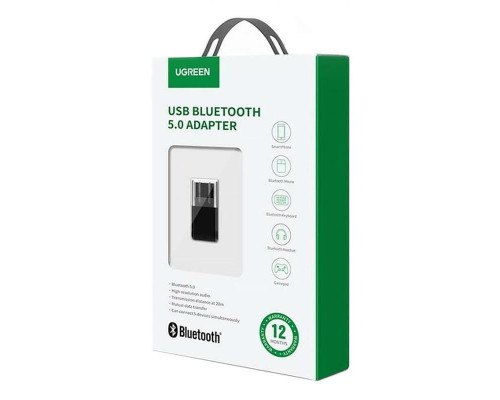 Bluetooth-адаптер UGREEN CM390 USB Bluetooth 5.0 Adapter (80889)