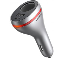 Автомобільний зарядний пристрій UGREEN CD213 42.5W Car Charger Alu Case (Dark Blue) (60980)