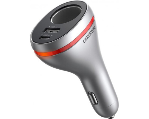 Автомобільний зарядний пристрій UGREEN CD213 42.5W Car Charger Alu Case (Dark Blue) (60980)