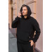 Костюм чоловічий трійка. Чоловічий костюм Тринитка на флісі Хакі + чорний, XXXL