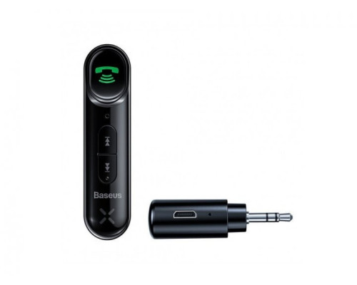 Bluetooth ресiвер BASEUS Qiyin AUX Car Bluetooth Receiver Black (WXQY-01)