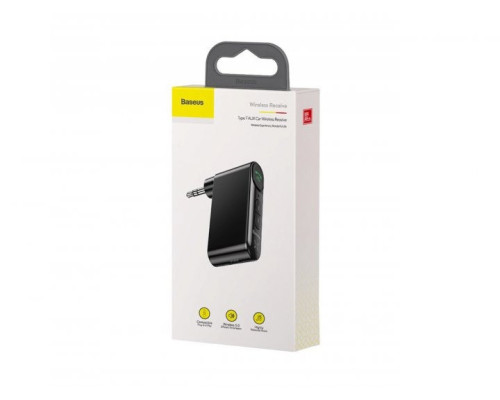 Bluetooth ресiвер BASEUS Qiyin AUX Car Bluetooth Receiver Black (WXQY-01)