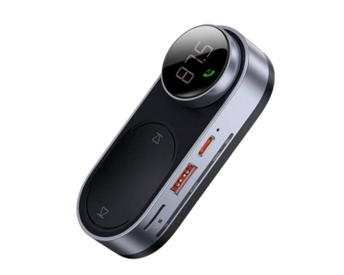 FM-модулятор Baseus Solar Car Wireless MP3 Player Black  (CDMP000001)