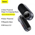 FM-модулятор Baseus Solar Car Wireless MP3 Player Black  (CDMP000001)